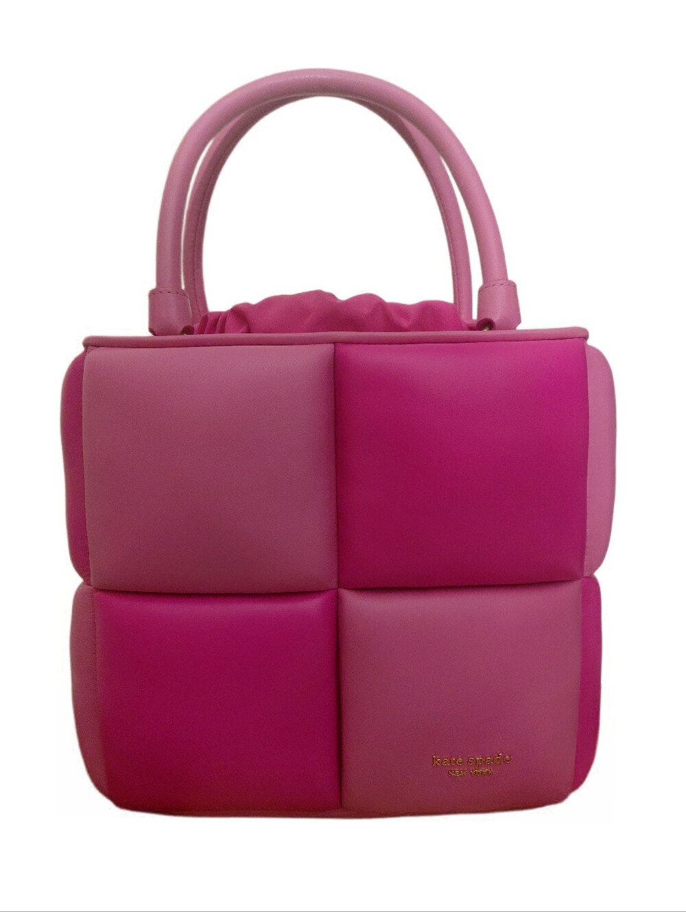 Kate Spade New York Boxxy Colorblocked Smooth Leather Tote Crossbody Bag - Picture 2 of 11